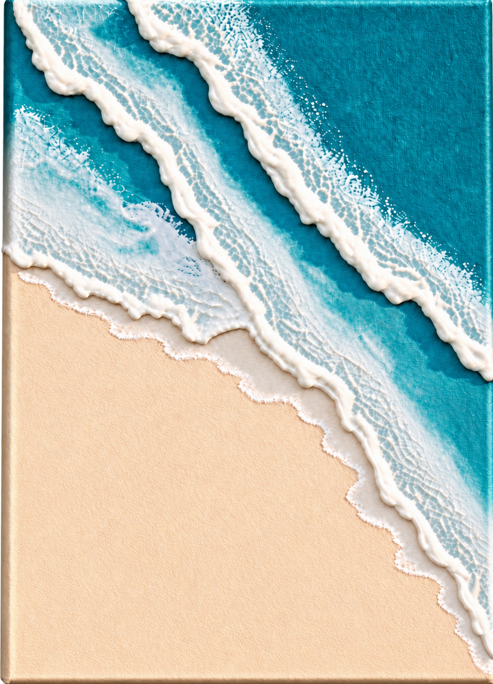 Textured ocean layers